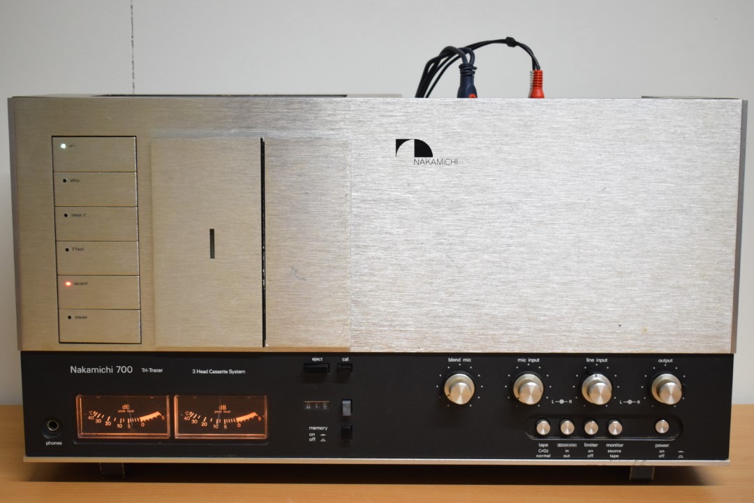 Nakamichi 700 Tri-Tracer 3head Cassette Deck  			
